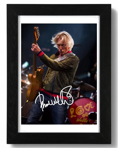 Paul weller signed autograph - paul,