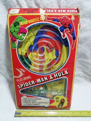 Vintage retro spiderman - &, hulk
