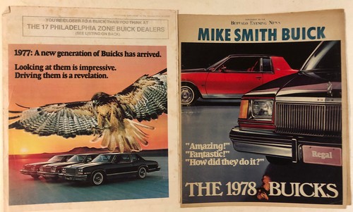 Two 1977 1978 buick range - 1977,