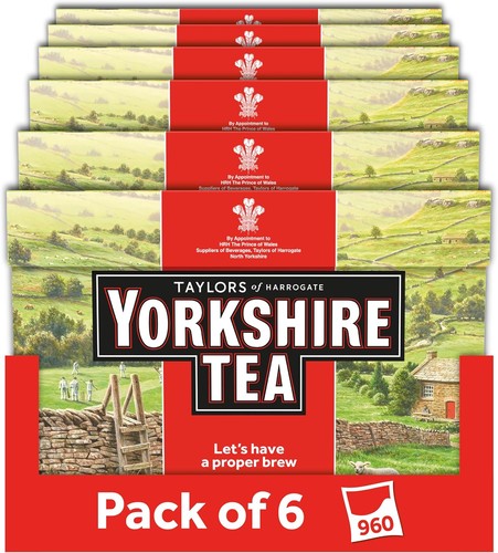 Yorkshire tea black earl grey - yorkshire,