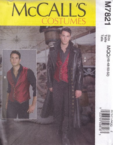 Mccalls 7821 costume sewing - mccalls,