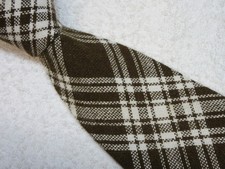 VINTAGE BROWN WHITE WIDE