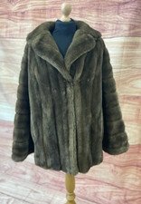 Vintage Brown Tissavel Faux