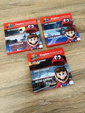 Nintendo Super Mario Odyssey Kingdom Adventures Travel Companion Book Volume 1-3