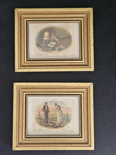 Antique miniature prints - prints, on