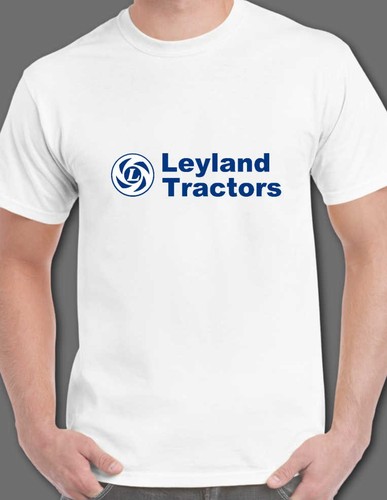 Leyland tractors logo tee - leyland,