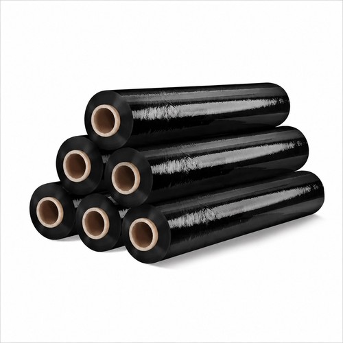 Black pallet stretch wrap - stretch, x6