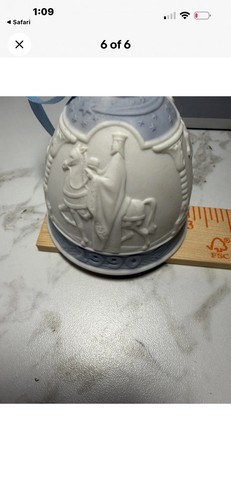 Lladro christmas bell 1990 - lladro,