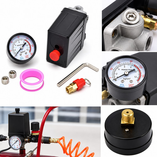 Pressure gauge safety valve - pressure,