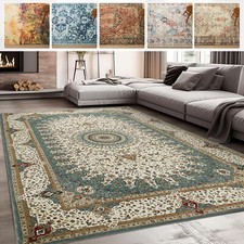 Non Slip Large Area Rug Living