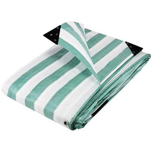 Green white 170gsm striped - green/white,