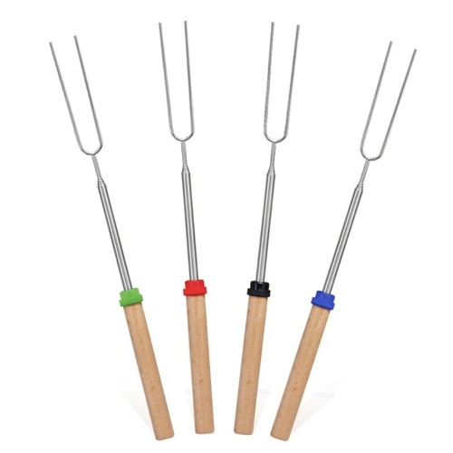 4pcs telescopic toasting - 4pcs,