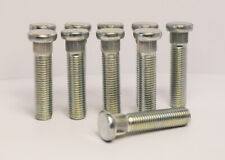 10 x M12 x 1.25 Replacement Wheel Studs, 14.3mm Spline, 50mm Thread