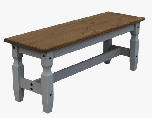 Corona grey bench dining - corona,