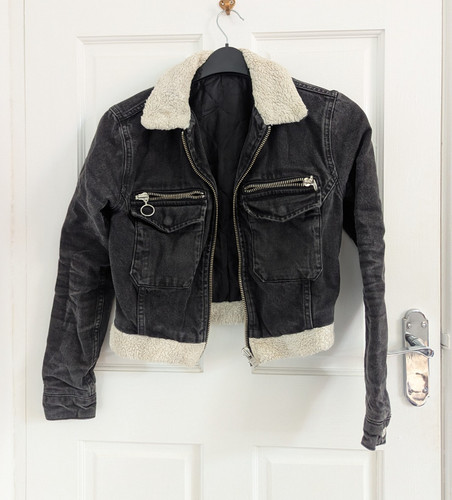 Topshop women black denim - topshop,