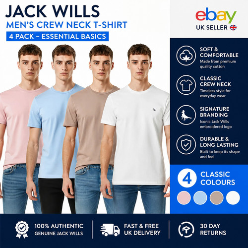Jack wills men icon tee - wills, men's