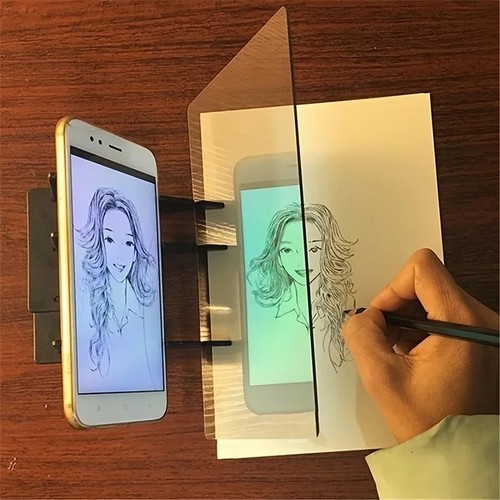 Portable optical drawing board - portable,