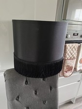 Large Black Lampshade with