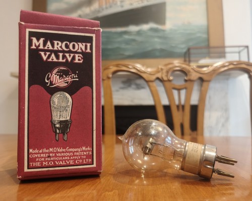 Very rare marconi radio - marconi, vacuum