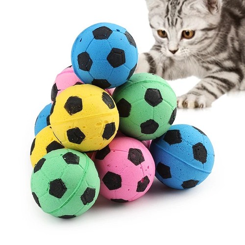 10x eva foam dog balls - dog, bouncy