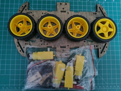 Wheel drive robot car - drive,