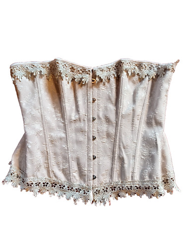 Vintage corset bustier lace - corset, up