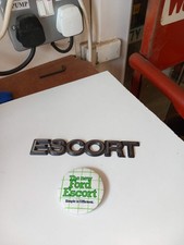 FORD ESCORT BADGES Great Memories Ideal for any collection Garage Memorabilia