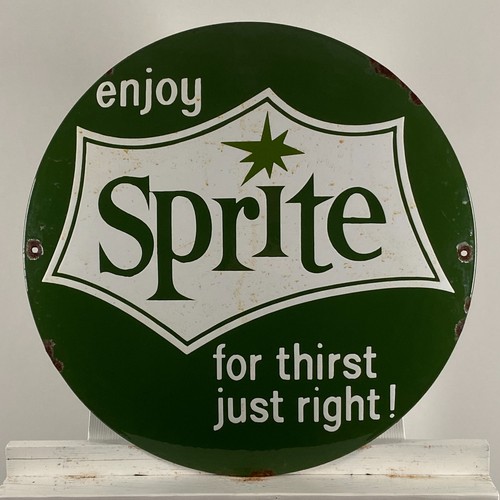 Sprite enamel sign ø - sprite,