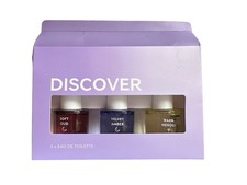 M&S Discover Perfume EDT X 3