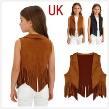 UK Girls Boys Fringed