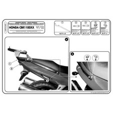 Rear monorack frame for - frame, honda