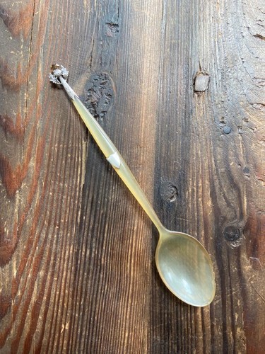 Lovely cow horn silver and - cow,