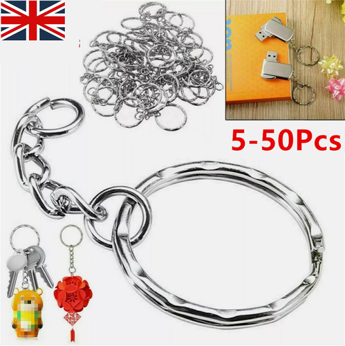 50x split ring keychains - ring,