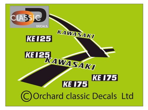 Kawasaki ke125 ke175 - kawasaki,