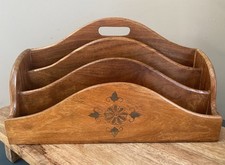 Wooden Curved Letter Mail