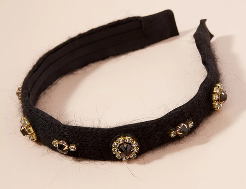 Anthropologie black wool - black,