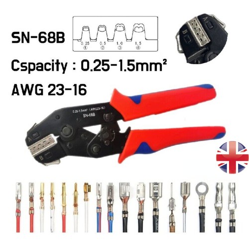 Ratcheting crimping tool set - crimping,