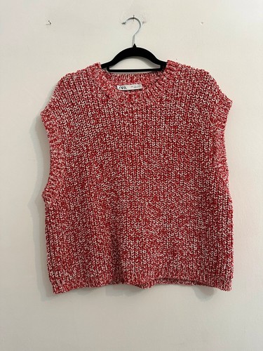 Zara knitted vest sleeveless - knitted,