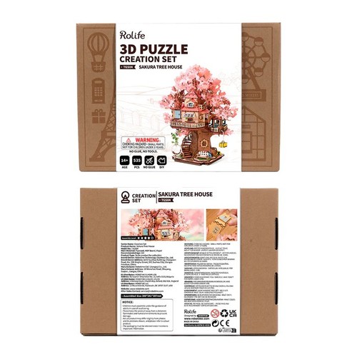 Robotime kit rolife - robotime, sakura