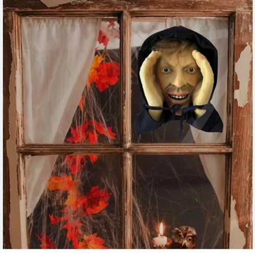 Pvc scary peeper freak sticker - freak,