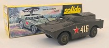 SOLIDO MILITARY 1:50 225 LANCE-ROCKETS RUSSIAN BTR 40 MODEL ARMED VEHICLE BOXED