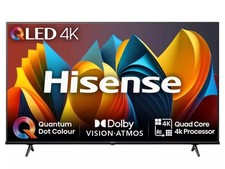 EX DISPLAY Hisense E7-Series MOD No 43E7NQTUK 43 Inch QLED Freely Smart TV