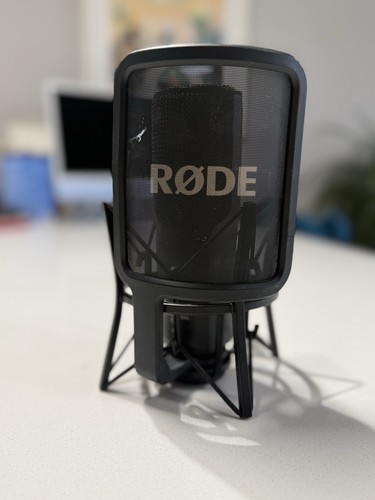 Rode usb microphone - rode, shock