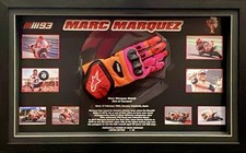 MARC MARQUEZ Signed Racing Glove MotoGP World Champion Buy Genuine FRAMED COA