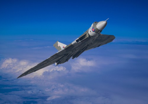 Avro vulcan xh558 canvas - xh558,