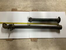 Antique/vintage solid brass and copper standpipes x 2