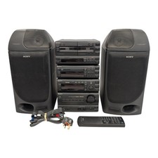 SONY H5900 HiFi System inc Tape Deck, Tuner, CD, Equaliser, Amp, Speakers - I07