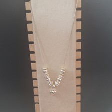 M&S Autograph   Statement Necklace silver toned . NWOT