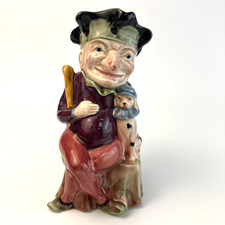 Vintage 1950s Melba Ware Toby Jug Punch & Toby by H. Wain & Sons England