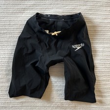 Speedo Mens LZR Pure Valor Racing Jammer - Swimming - Black Size 25 BNWOT